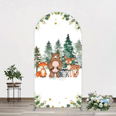 Lofaris Safari Jungle Mountain Baby Shower Arch Backdrop